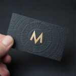 Embossed Business Card