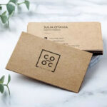 Recycled Paper Business Card