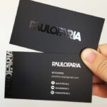 Spot Lamination Business Card